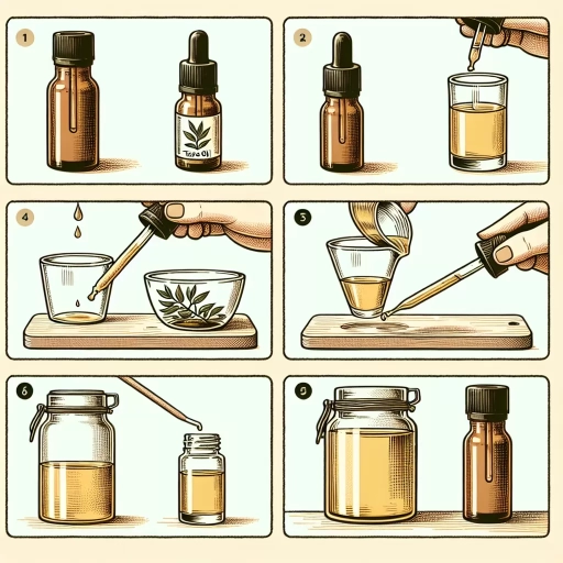 how to dilute tea tree oil