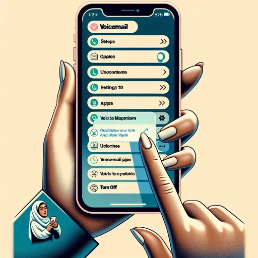 how to disable voicemail on iphone