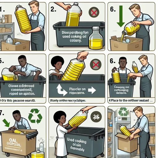 how to discard cooking oil