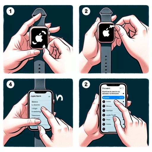 how to disconnect apple watch