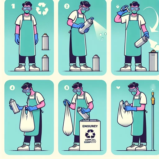 how to dispose of aerosol cans