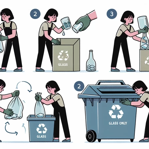 how to dispose of glass