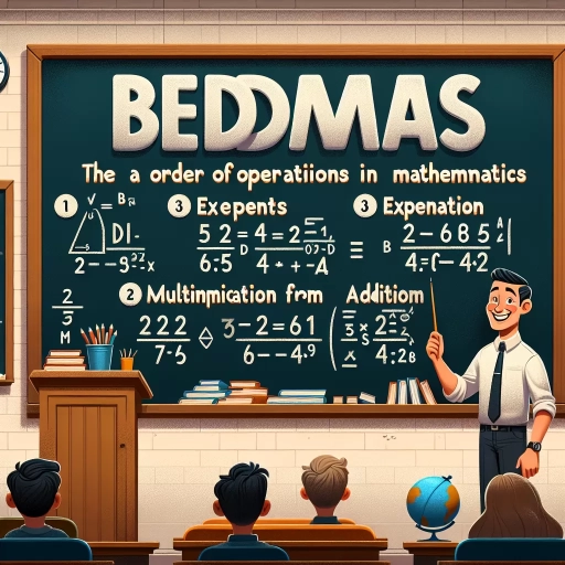how to do bedmas