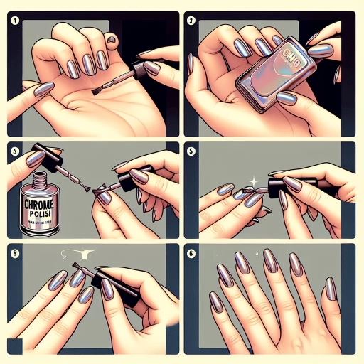 how to do chrome nails