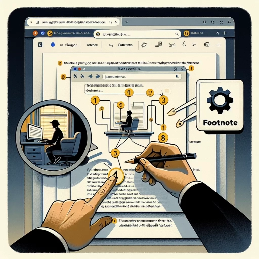 how to do footnotes in google docs