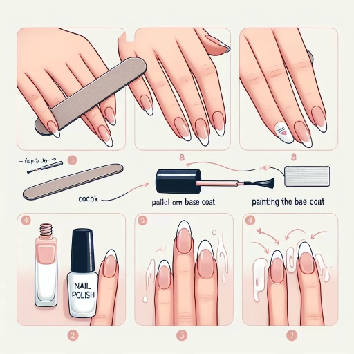 how to do french tips at home