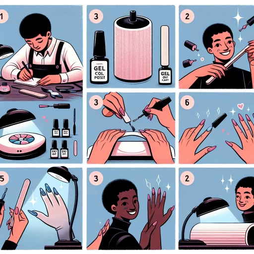 how to do gel nails at home