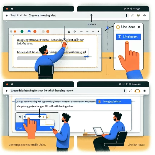 how to do hanging indent on google slides