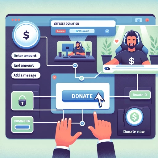 how to donate on twitch