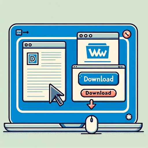how to download a word document