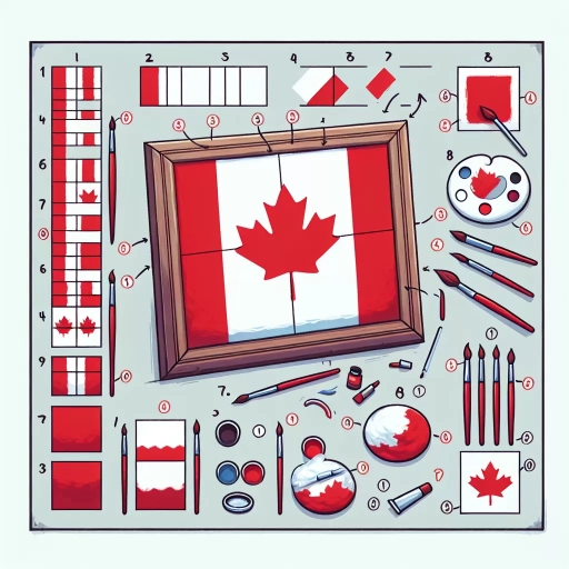 how to draw a canada flag