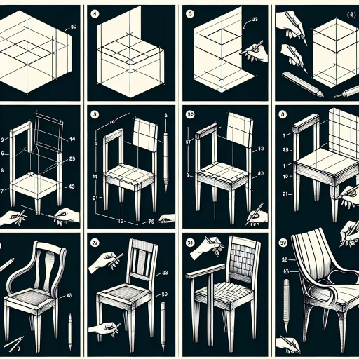 how to draw a chair