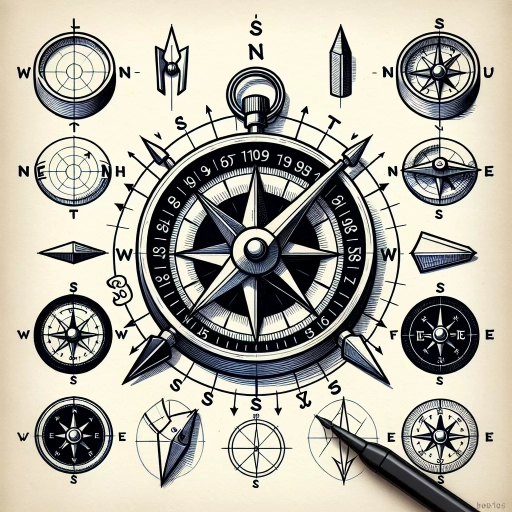 how to draw a compass