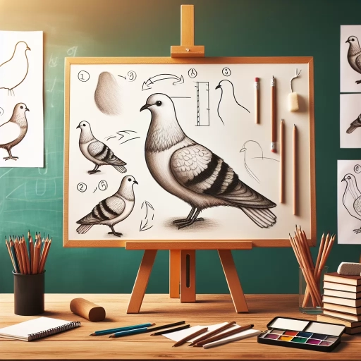 how to draw a dove