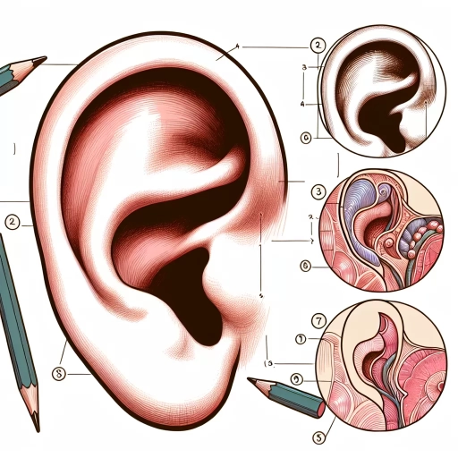 how to draw a ear