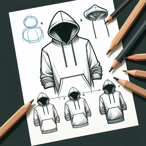 how to draw a hoodie