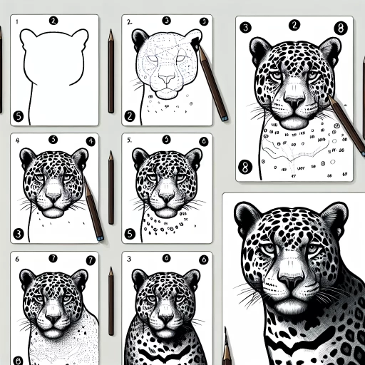 how to draw a jaguar