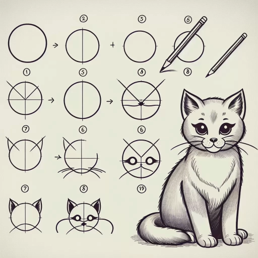 how to draw a kitty