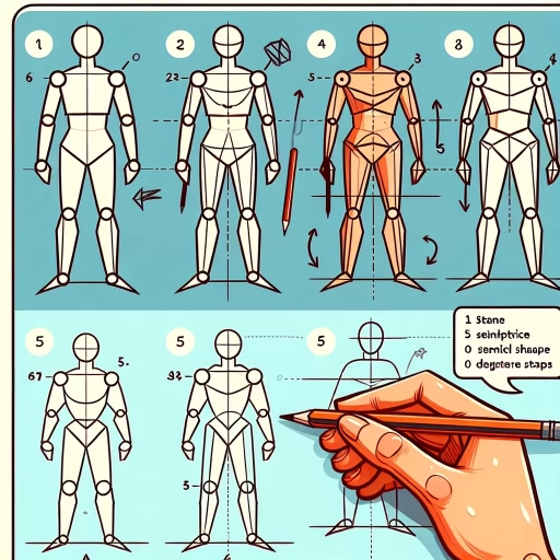 how to draw a person easy