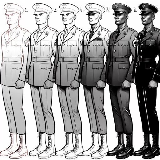 how to draw a soldier