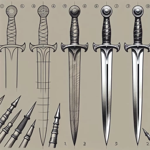 how to draw a sword