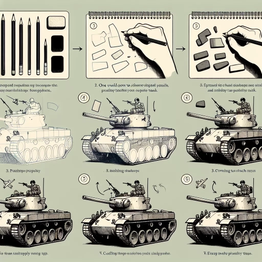 how to draw a tank