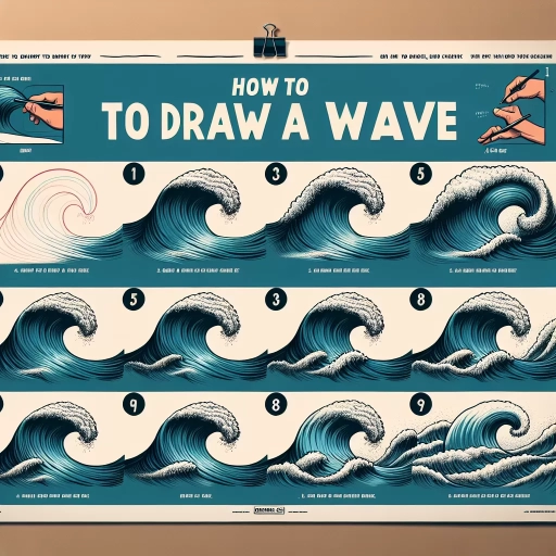 how to draw a wave