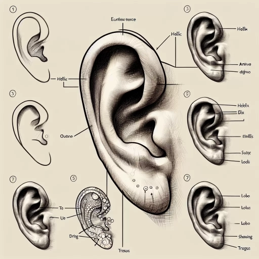 how to draw an ear