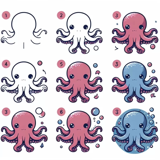 how to draw an octopus