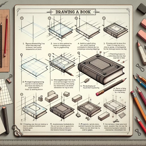 how to draw books