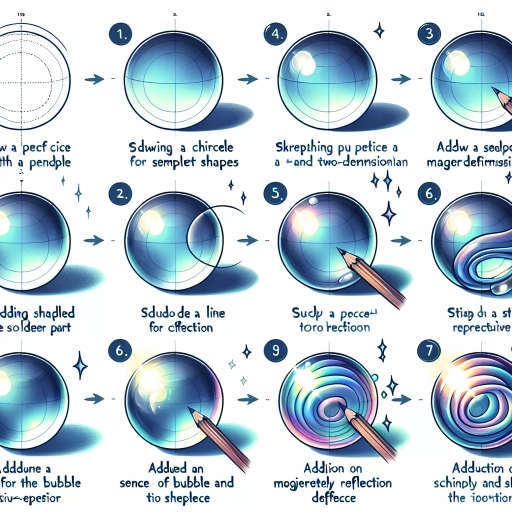 how to draw bubbles