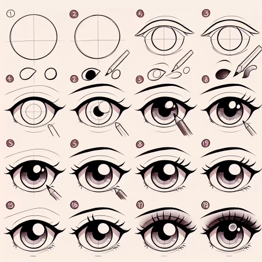 how to draw cartoon eyes