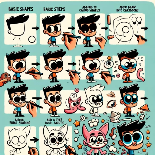 how to draw cartoons