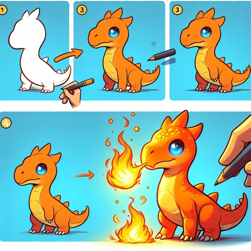 how to draw charmander