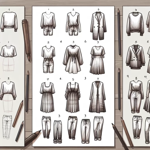 how to draw clothes