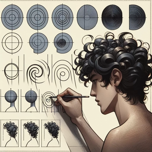 how to draw curls