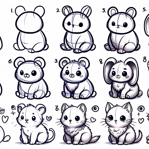 how to draw cute animals