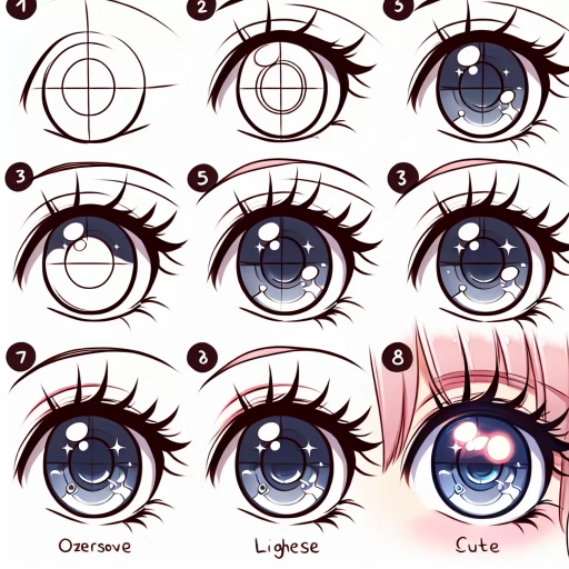 how to draw cute eyes