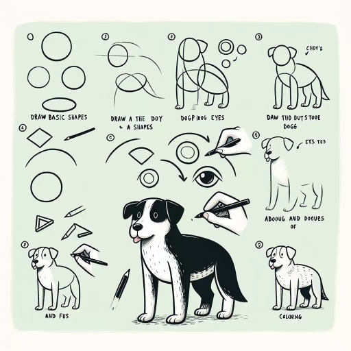 how to draw dogs