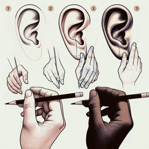 how to draw ears