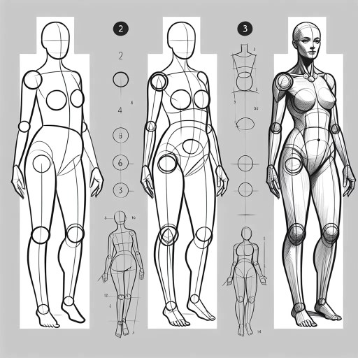 how to draw female body