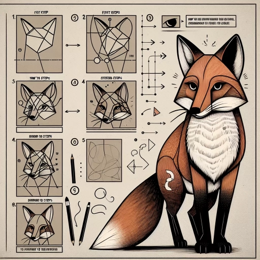 how to draw fox