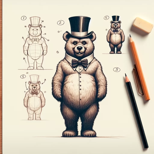 how to draw freddy fazbear