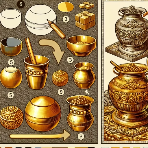 how to draw gold