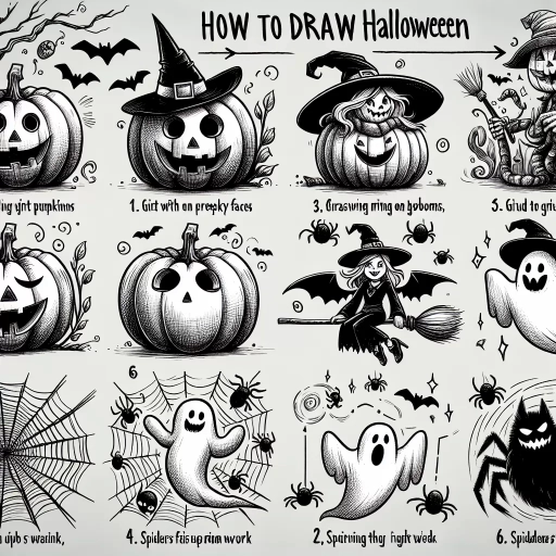 how to draw halloween stuff