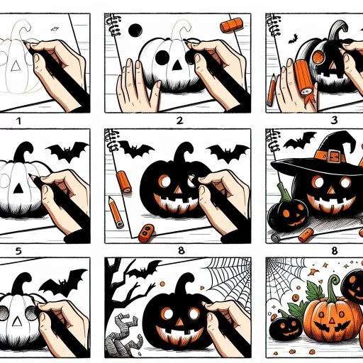 how to draw halloween