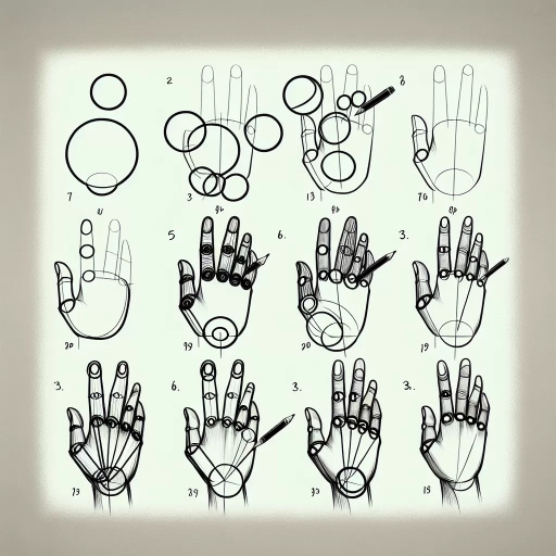 how to draw hands easy