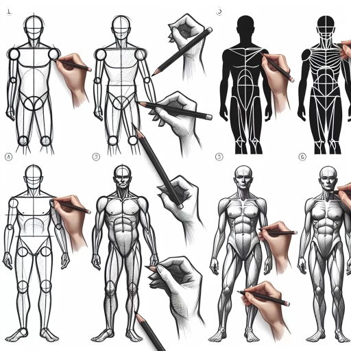 how to draw human