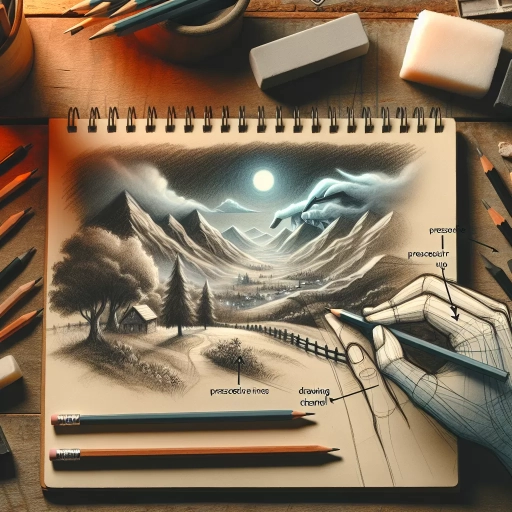 how to draw landscapes