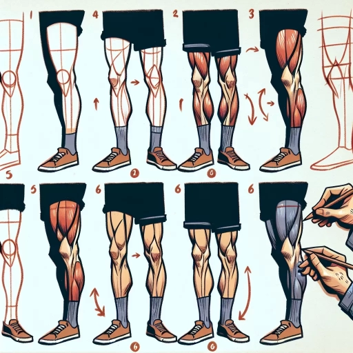 how to draw legs